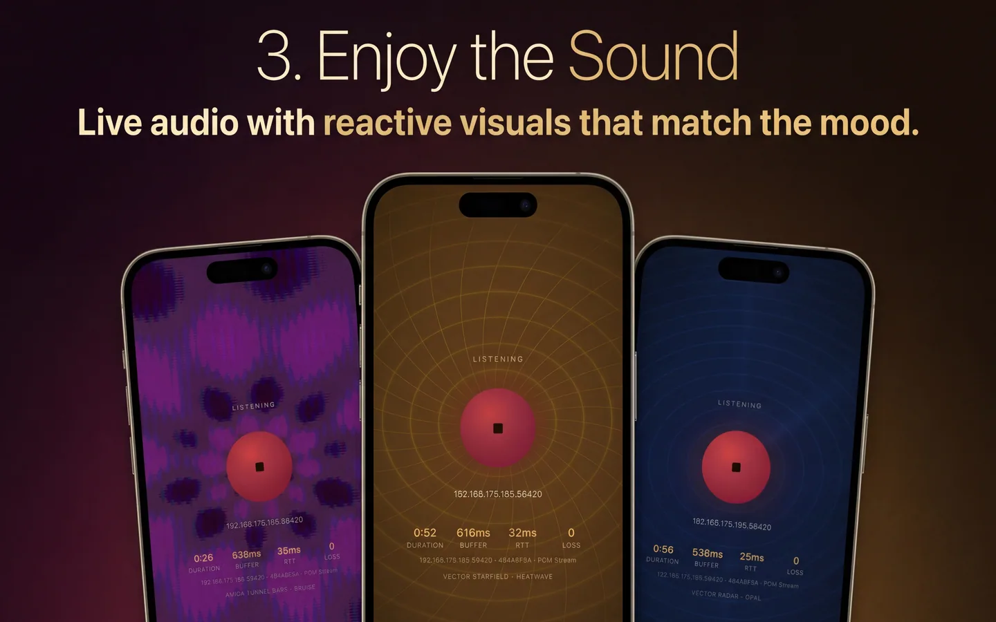 Mix playback on the phone speaker.